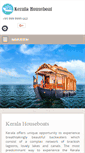 Mobile Screenshot of keralahouseboat.org